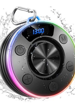 Bluetooth-колонка 850 мач dyurwa t7d бездротова водонепроникна колонка на присоску для душу