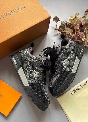 🌐 louis vuitton skate ‘black swarovski monogram