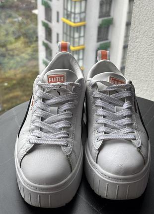 Кроссовки кожаные puma 2