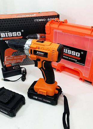 Шуруповерт в чемодане для дома bisso, универсальный шуруповерт для дома и работы с кейсом sl-76 3