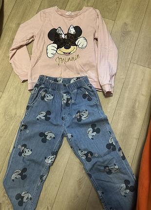 Продам джинси disney mickey mouse