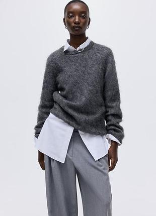 Мохеровий джемпер h&m edition 2
