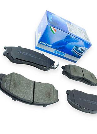 Колодки тормозные hyundai h1, santa fe, ssangyong actyon, kyron, rexton (1997-) передние samko