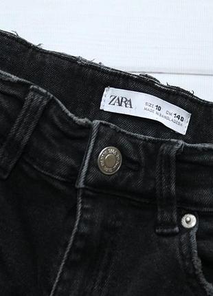 Черные джинсы zara для девочки 3