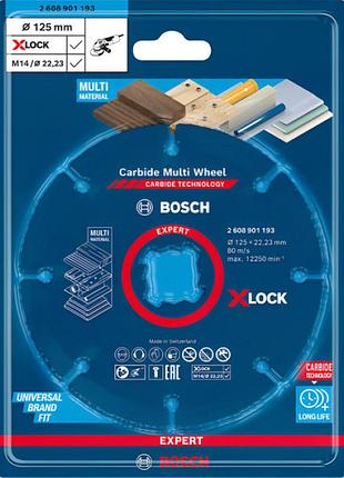 Отрезной диск 125x22.23 мм bosch 2 608 901 193 высококачественный отрезной диск для резки материалов