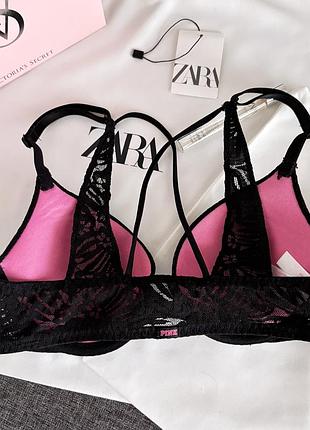 Вишуканий бюстгальтер victoria's secret pink 4