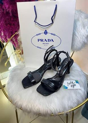 Босоніжки чорні знижка 96316