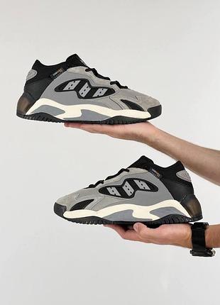Мужские кроссовки adidas streetball 2.0 grey black beige 5