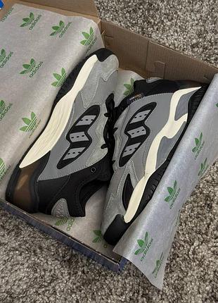 Мужские кроссовки adidas streetball 2.0 grey black beige 7