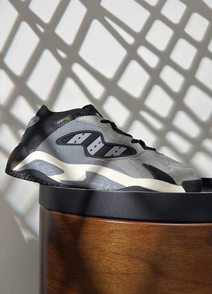 Мужские кроссовки adidas streetball 2.0 grey black beige 8