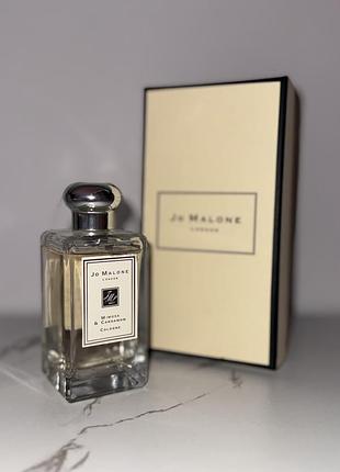 Нішеві парфуми mimosa & cardamom дуже шлейфові jo malone  100 ml парфюм джо малон