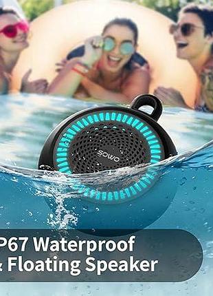 Bluetooth-колонка для душа sowo soudwave mini s06 водонепроницаемая портативная колонка 3