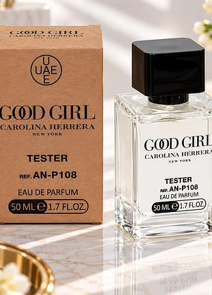 Тестер жіночий carolina herrera good girl (каролина херрера гуд герл туфелька 50мл)