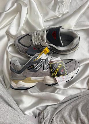 Кросівки new balance 9060 grey cordura / нью беленс 9060 кордура сірі вологозахист 38 39 40 41 42 43