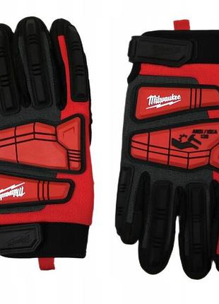 Робочі рукавички 7/s milwaukee 4932 4984 81 ударостійкі професійні робочі рукавички для важких робіт