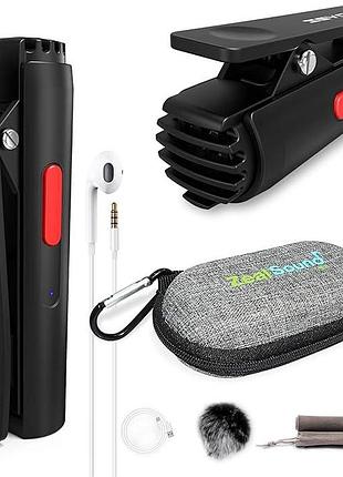 Беспроводной петличный bluetooth-микрофон zealsound - smartmic unlimited audio