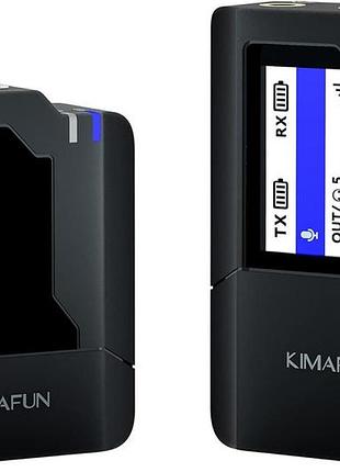 Kimafun km-g50-2 двойной беспроводной петличный микрофон 2 шт