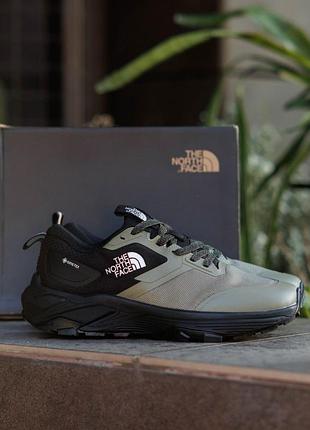 North face vectiv gore-tex black khaki