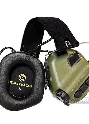 Шумоподавляющие тактические активные наушники earmor m31
