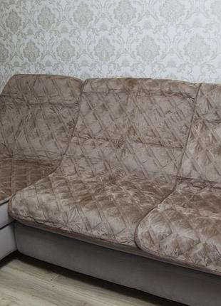 Покривало на кутовий диван різні квіта "ethereal"