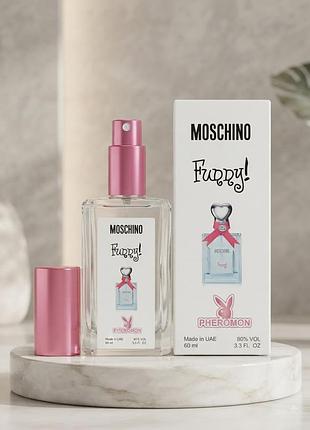 Moschino funny! жіночий парфуми в подарунковій сумочці 50 мл