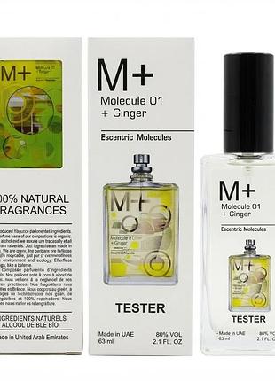 Escentric molecules molecule 01 + ginger tester lux унисекс 60 мл
