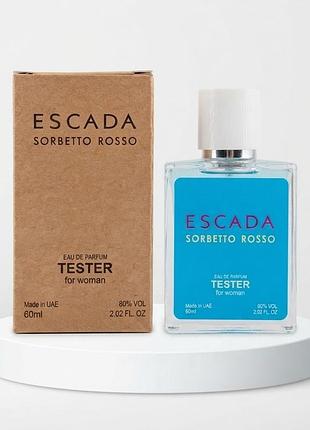 Sorbetto rosso premium tester 60 мл