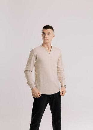 Сорочка pobedov horizon бежевий