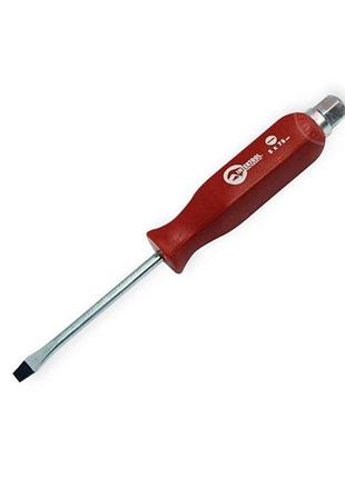 Отвертка шлицевая ударная 6 х 100 мм под ключ intertool