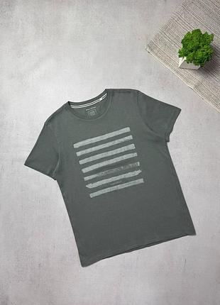 Футболка чоловіча преміальна marc o polo big logo оригінал organic cotton
