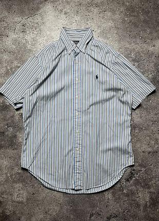 Вінтажна класична сорочка polo ralph lauren prl