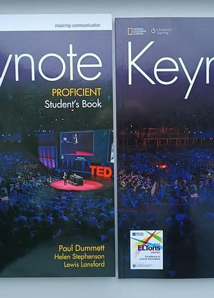 Комплект из двух обучающих пособий keynote proficient: student’s book и workbook