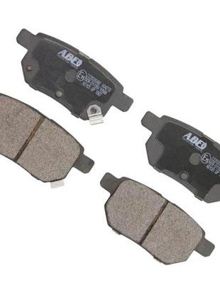 Колодки тормозные toyota corolla (2002-), auris (2007-), urban cruiser (2009-), verso s, prius, yaris задние abe