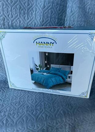 Евро комплект постельного белья hanny фланель cloudlike bedding