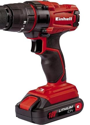 Дрель-шуруповерт 1500 мач 18 в einhell tc-cd 18-2 li аккумуляторная дрель-шуруповерт с 3 режимами работы