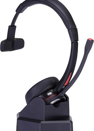 Бездротова гарнітура з шумозаглушенням mairdi wireless communication headset m890btd навушники з мікрофоном-bluetooth
