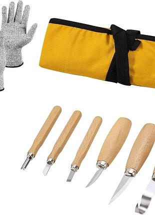 Інструменти для різі для дерева wood carving kit набір інструментів для різі для дерева