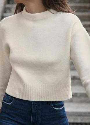 Джемпер з розрізами zara