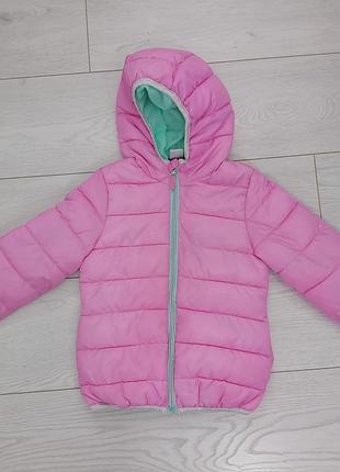 Демісезонна стьобана куртка kiki & koko outdoor для дівчинки, розмір 110