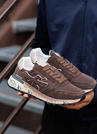 Кроссовки premiata mick 24 brown 5