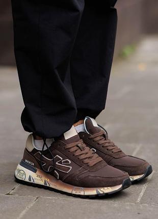 Кроссовки premiata mick 24 brown