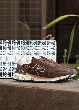 Кроссовки premiata mick 24 brown 9