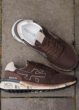 Кроссовки premiata mick 24 brown 6