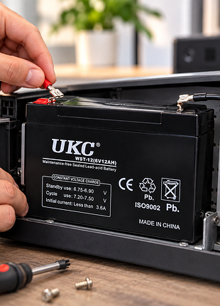 Акумулятор battery 6v 12a / свинцево-кислотний акумулятор ukc