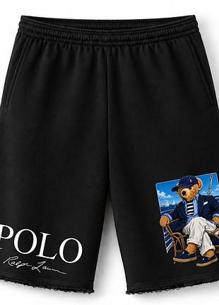 Чоловічі оверсайз шорти ralph lauren polo bear