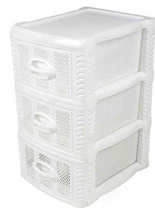 Комод 3 білий 1506023-7 тм консенсус 7 копійок