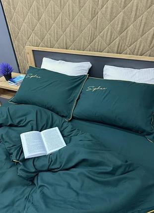 Постіль crown євро розміру 200х220 преміальна якість