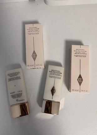 Charlotte tilbury brightening youth glow anti-ageing colour correcting glow booster — доглядовий бустер розкішне сяйво та ефект молодої шкіри