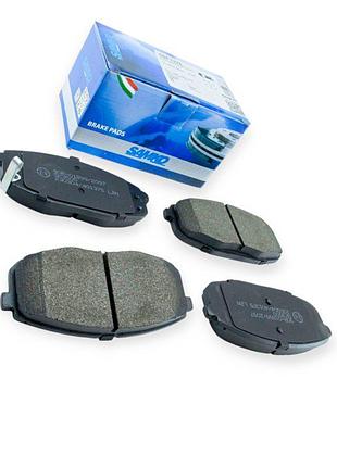 Колодки тормозные kia ceed (2006-), carens ii (2002-), cerato ii, hundai i30 (2007-) передние samko