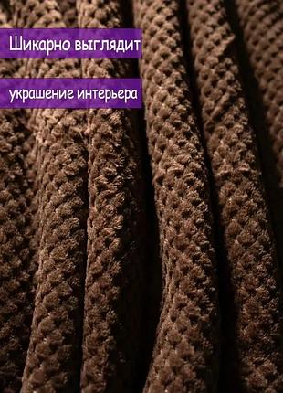 Плед-покривало крокодил двоспального розміру – натуральне